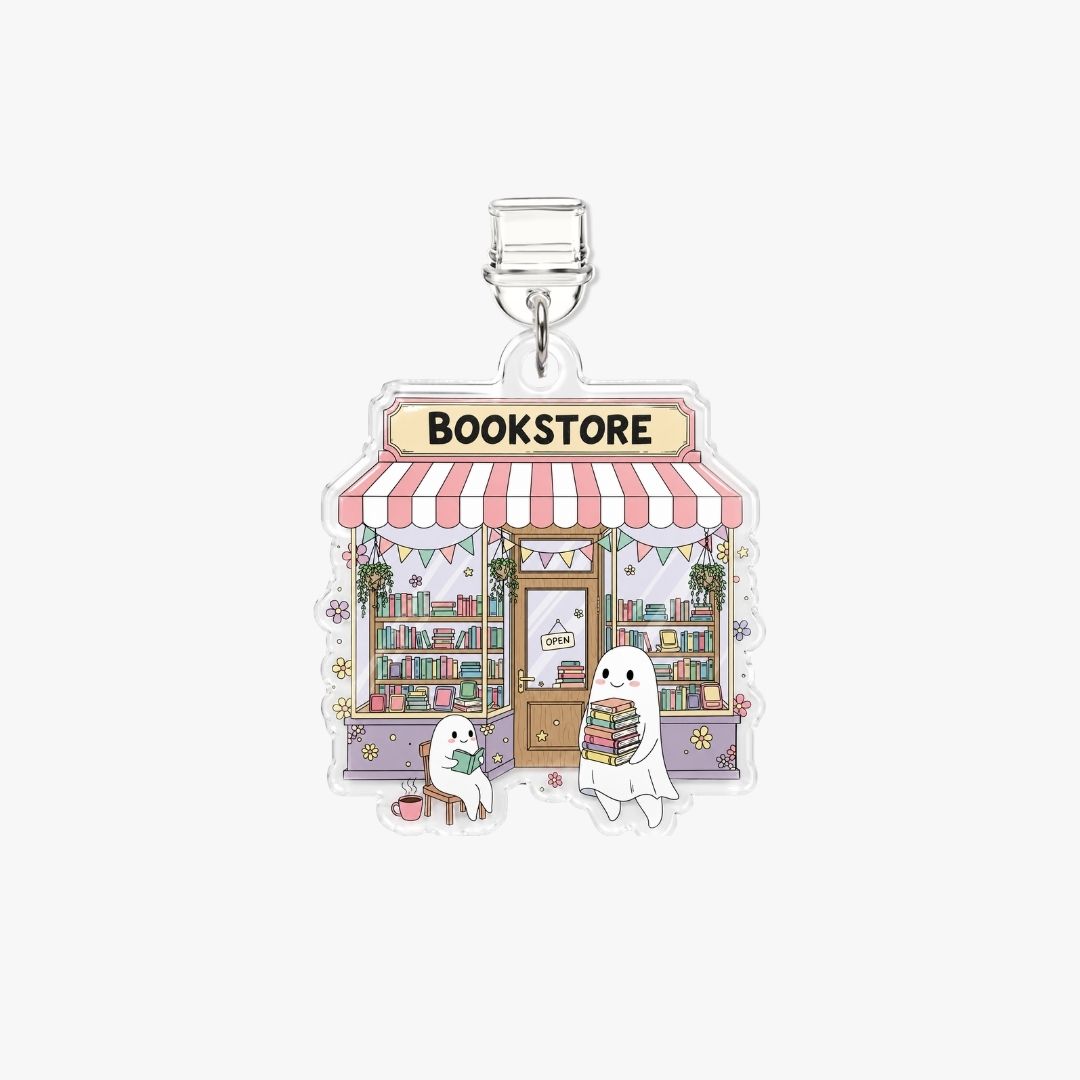 Dust Charm per E-reader/ Smartphone - Bookstore