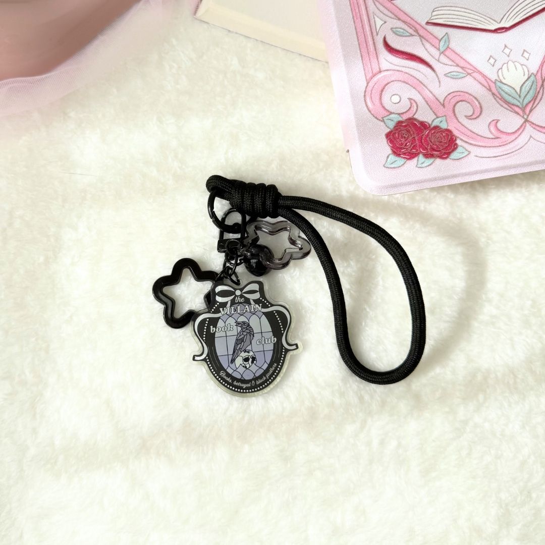 Bookish Keychain- Villain Book Club - NEW