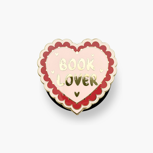 Holdie in metallo - Book Lover