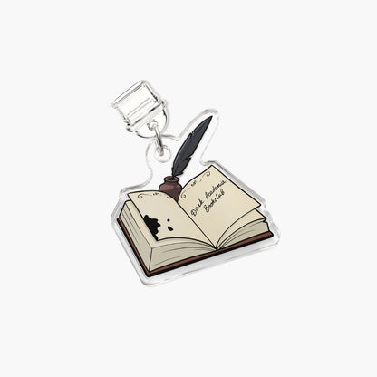 Dust Charm for E-reader/Smartphone - Dark Academia Book