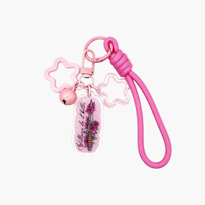 Bookish Keychain- Villains Do It Better - NEW