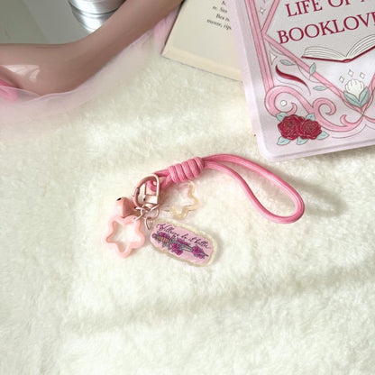 Bookish Keychain- Villains Do It Better - NEW