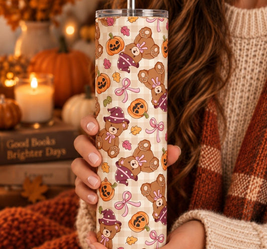 Tumbler 600 ml - Witchy Bear