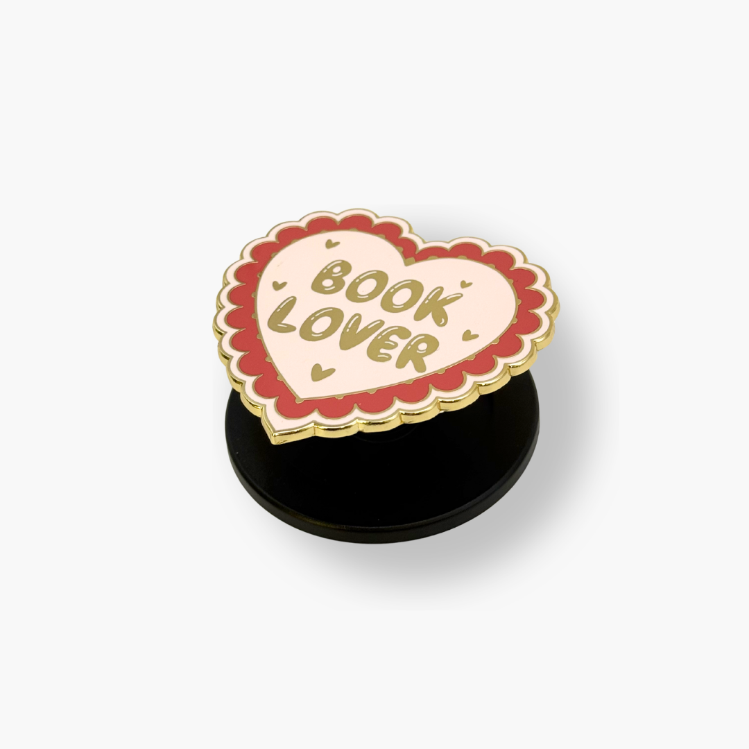 Holdie in metallo - Book Lover