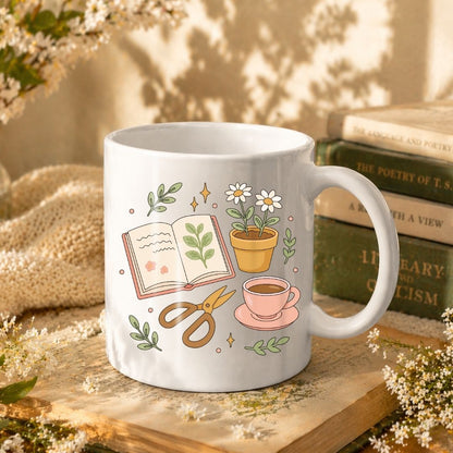 Ceramic mug 300 ml - North Pole Book Club