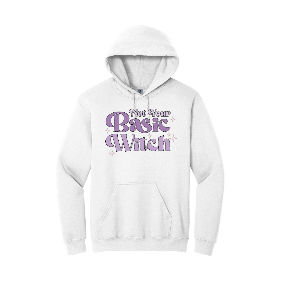 Hoodie - Not Your Basic Witch