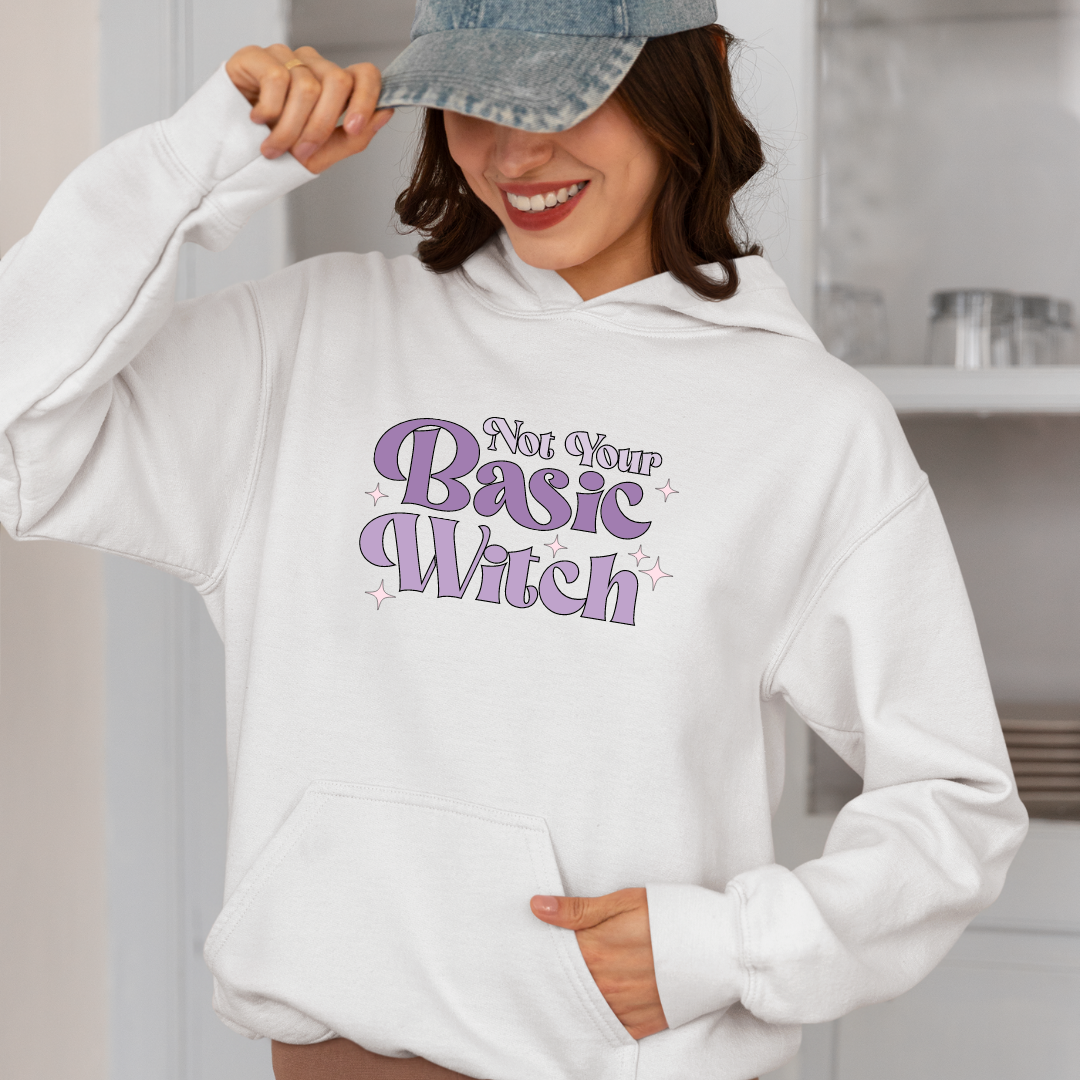 Hoodie - Not Your Basic Witch