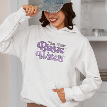Hoodie - Not Your Basic Witch
