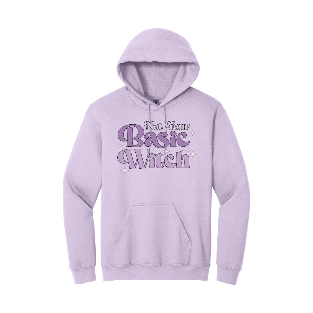 Hoodie - Not Your Basic Witch
