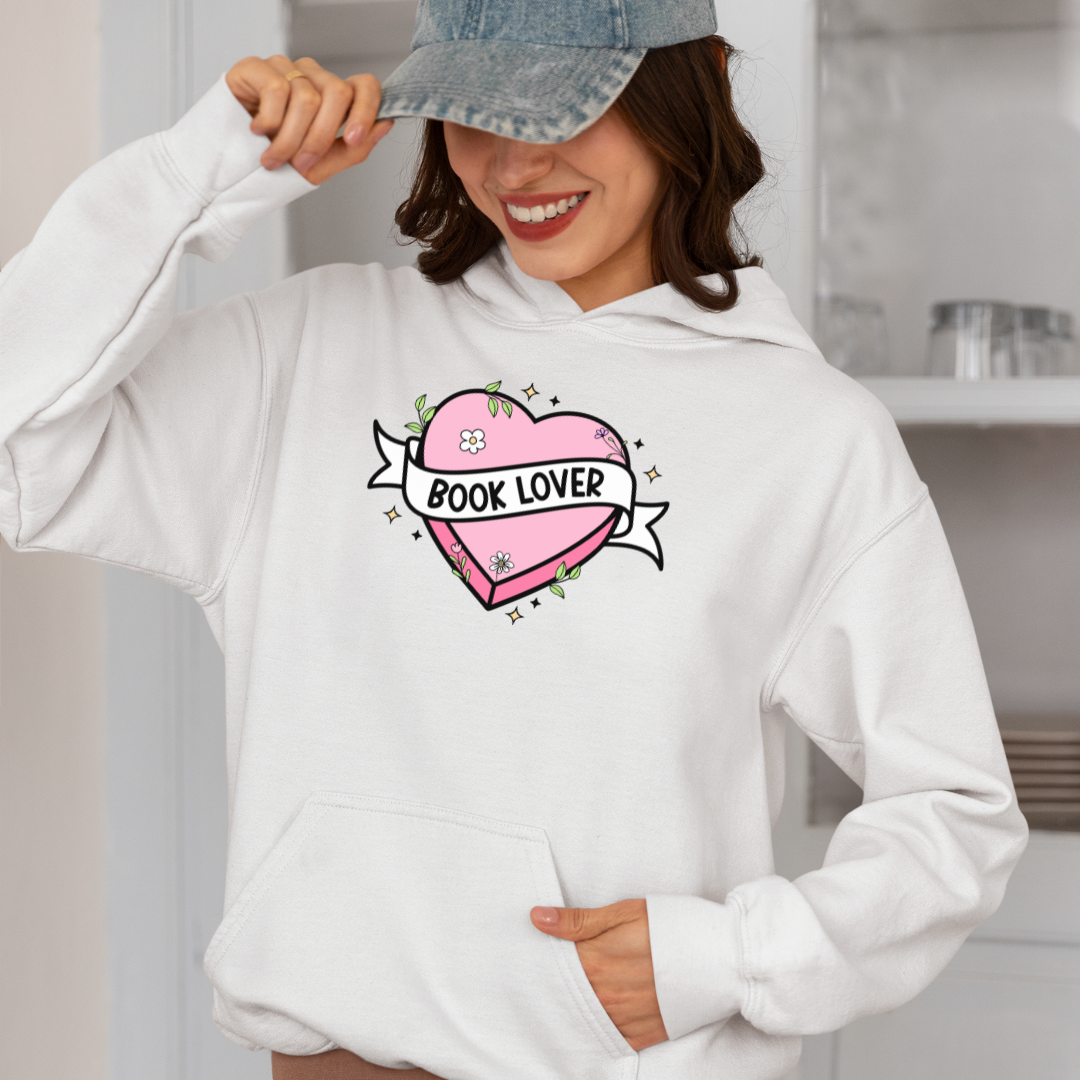 Felpa con Cappuccio - Book Lover