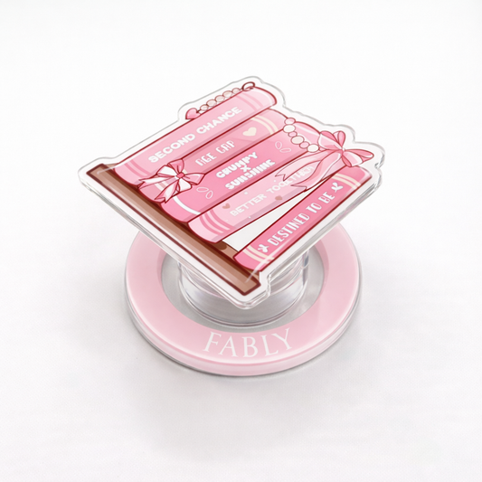 Holdie - Pink Bookshelf- NEW