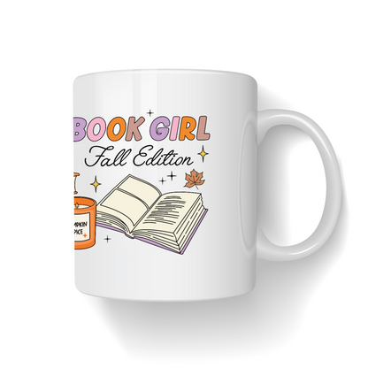 Ceramic Mug 300ml - Book Girl Fall Edition