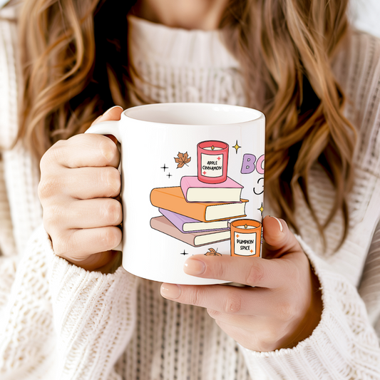 Ceramic Mug 300ml - Book Girl Fall Edition