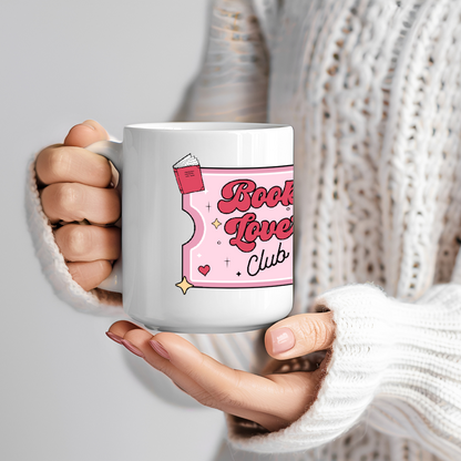 Tazza in ceramica 300 ml - Book Lover Club Ticket