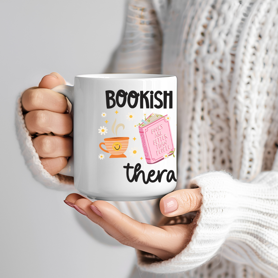 Ceramic Mug 300ml - Bookish Girlie Therapy