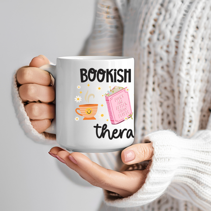 Ceramic Mug 300ml - Bookish Girlie Therapy