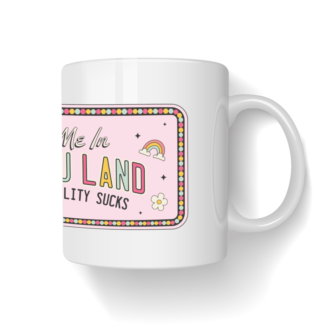 Ceramic mug 300 ml - Delulu Land