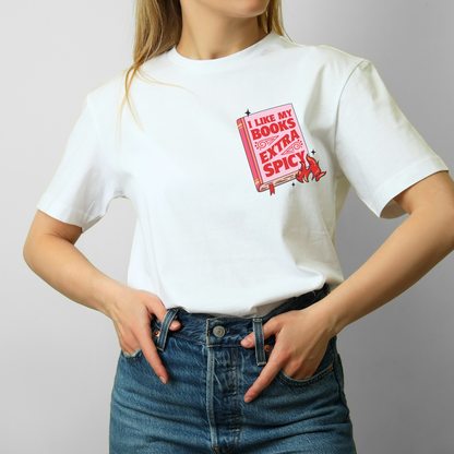 T-Shirt I Like My Books Extra Spicy