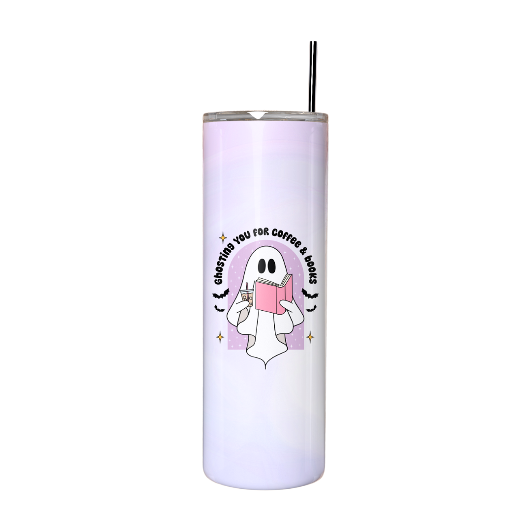 Tumbler 600 ml - Ghosting You for Coffee &amp; Books