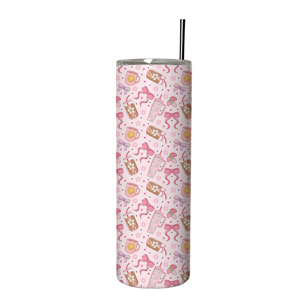 Tumbler 600 ml - Coquette & Smile