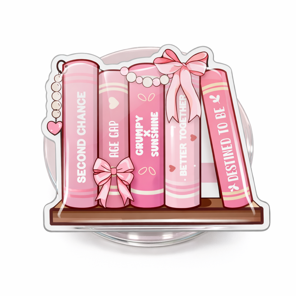 Holdie - Pink Bookshelf- NEW