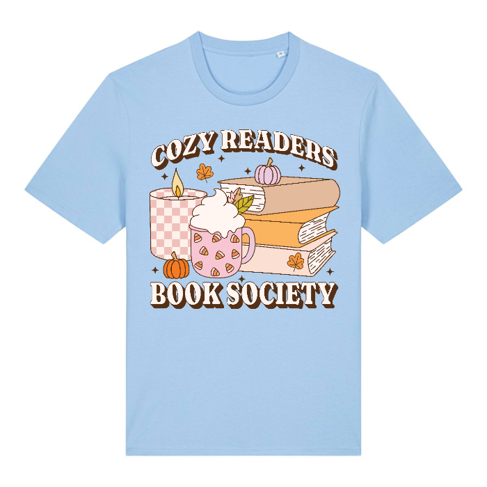 Cozy Reader Book Society T-Shirt