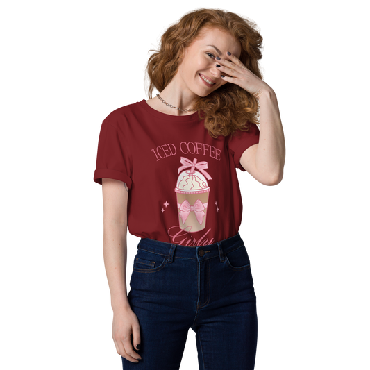 T-Shirt Iced Coffee Girl