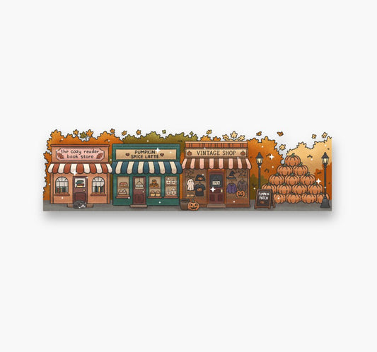 Segnalibro Sagomato - Autumn Storefront